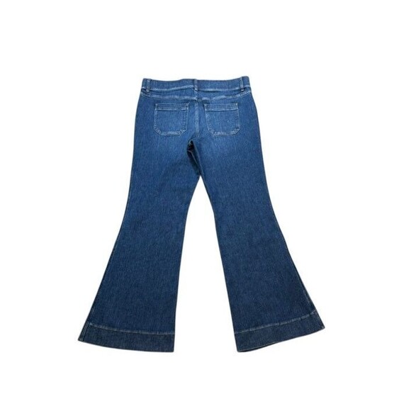 Spanx SPANXshape EveryWear Flare Jeans Womens Size 1X Patch Pockets Denim 20850R - Picture 3 of 9